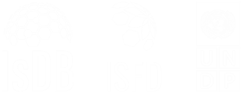 Islamic Development Bank (IsDB), Islamic Solidarity Fund for Development (ISFD), and UNDP logos